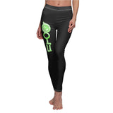 Women's Oolu  Cut & Sew Casual Leggings